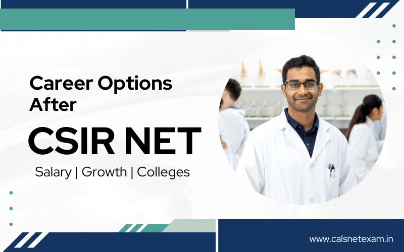 Career options after CSIR NET